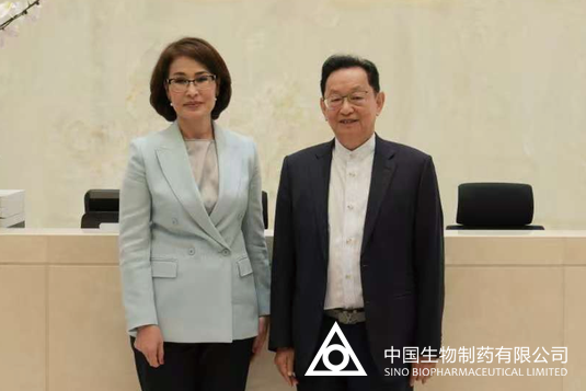 The Minister of Ministry of Health of Kazakhstan and her delegation met with Mr. Tse Ping, Senior Vice Chairman of CP Group and Founding Chairman of Sino Biopharm, to discuss cooperation opportunities.
